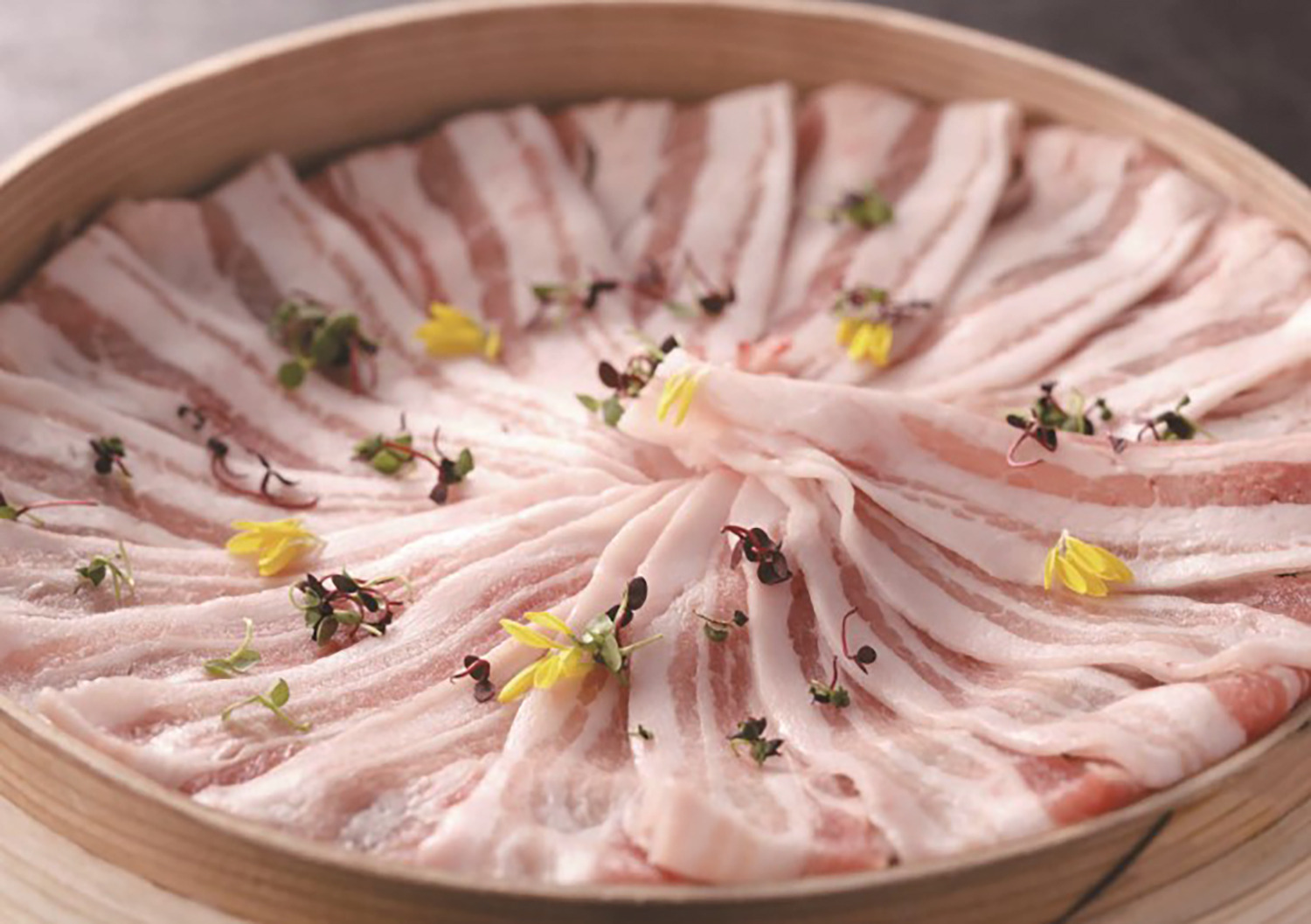 能登豚のせいろ蒸し