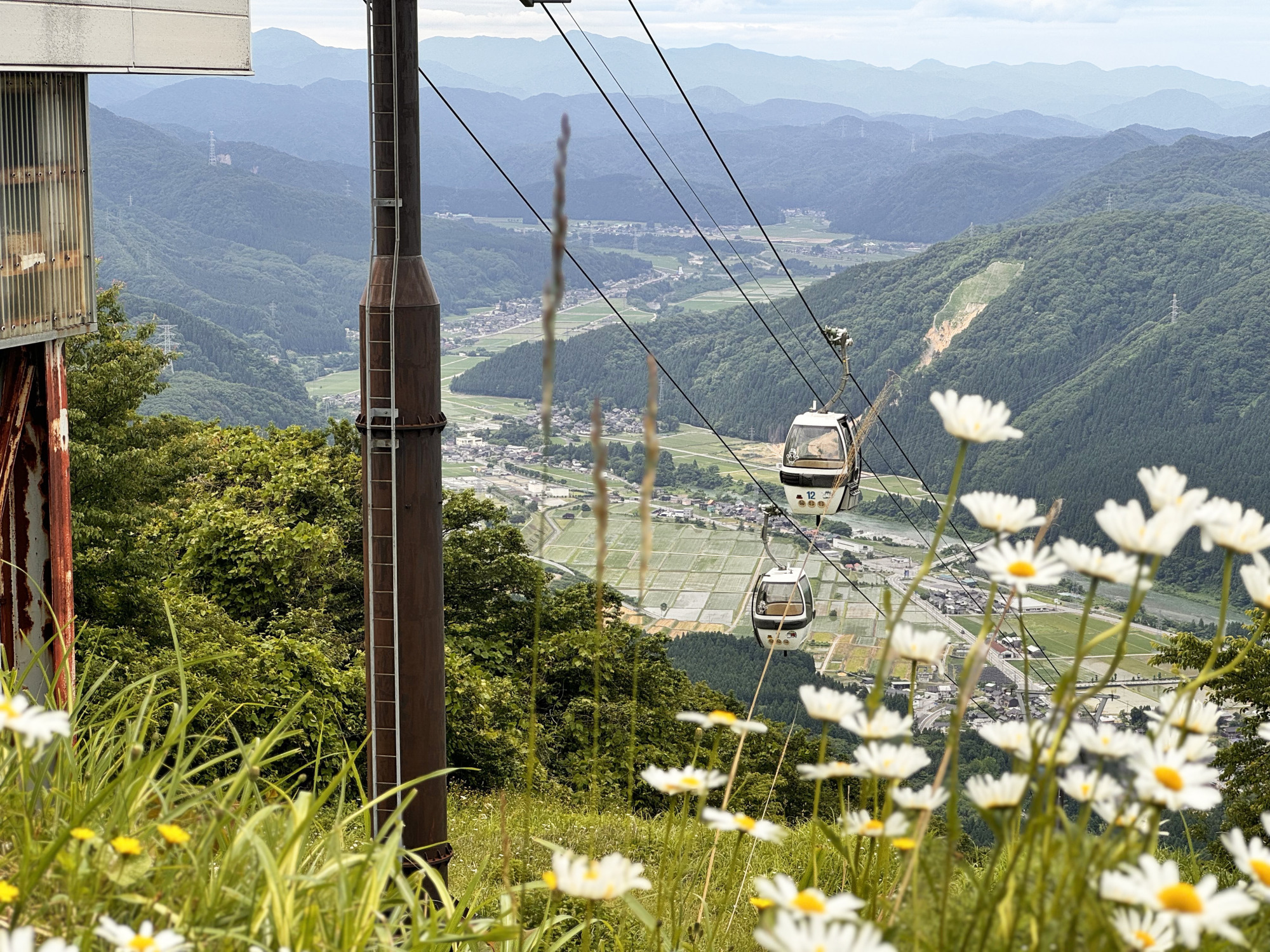 約5分の空中散歩