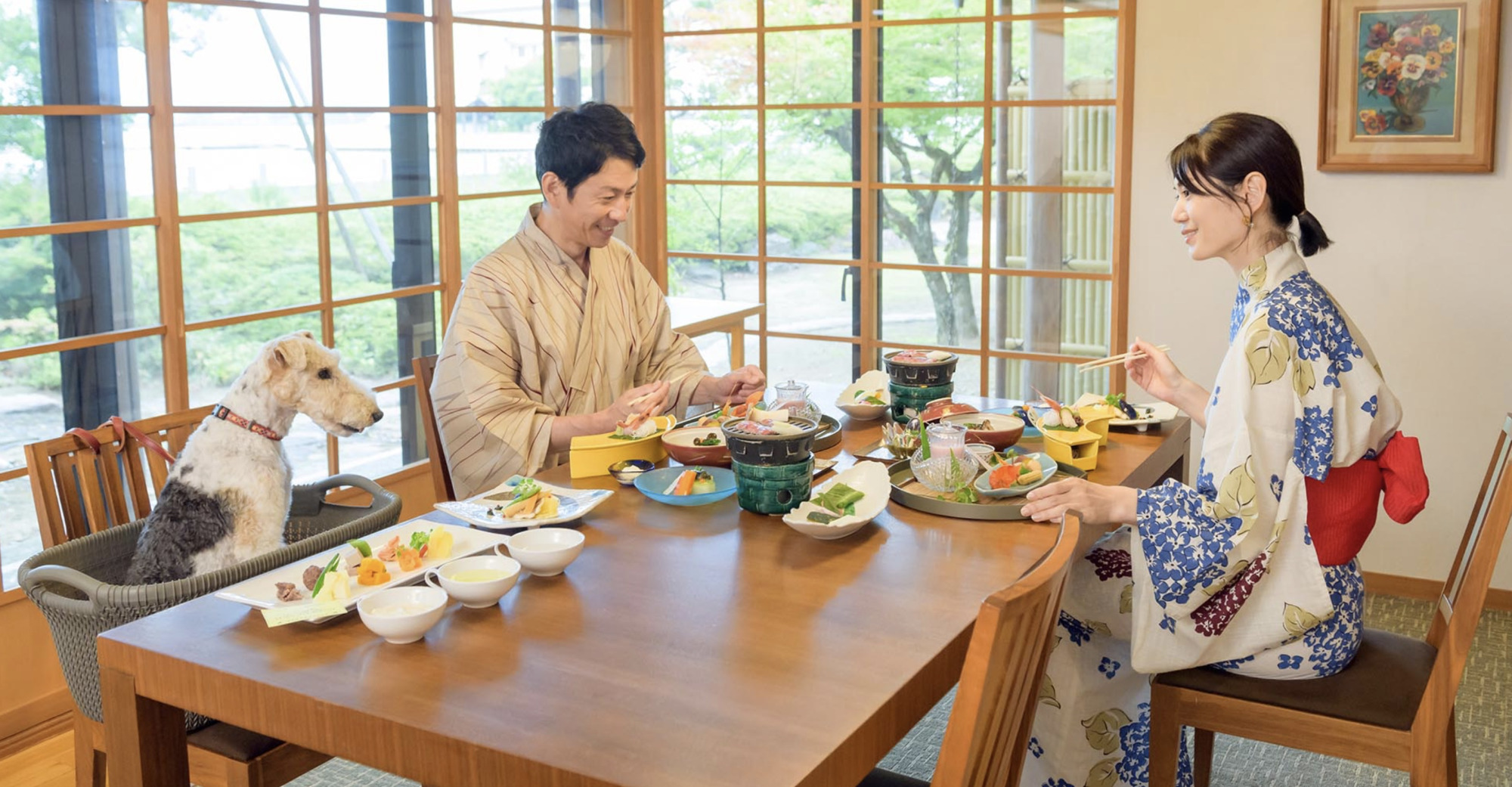 半個室のお食事処「八福神」