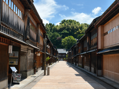 ひがし茶屋街