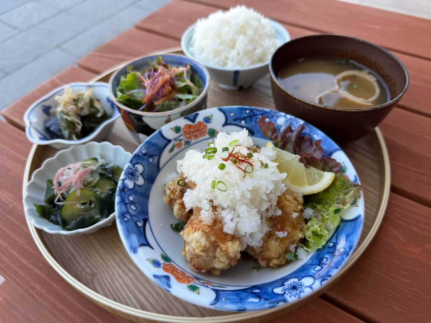 うみまち商店:鬼おろしみぞれ唐揚げ定食