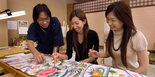 しっとり上品な「加賀友禅」