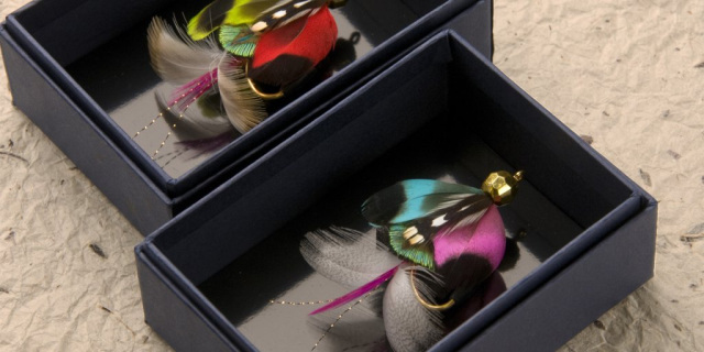 伝統の技を継承した「加賀毛針」