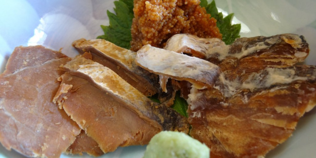 石川県限定珍味！「ふぐの子糠漬」