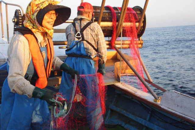 刺し網体験（珠洲市）