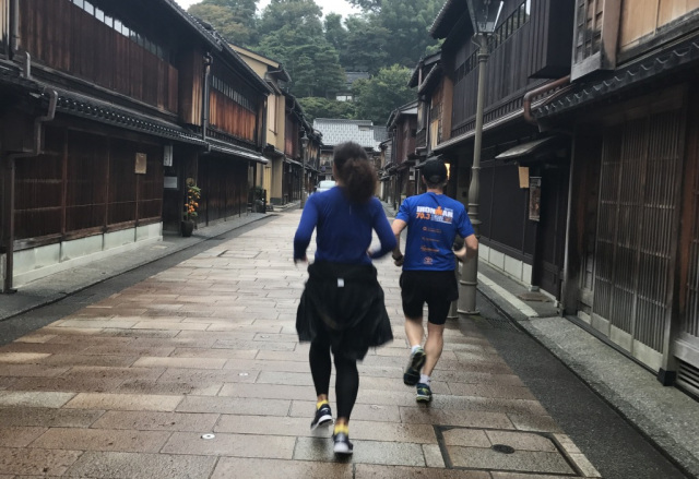 ランニングツアー　ゆるっとランニングを楽しもう！早朝の金沢を五感で感じる旅（金沢市）