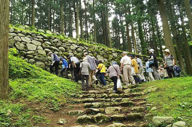 天宮の城　七尾城