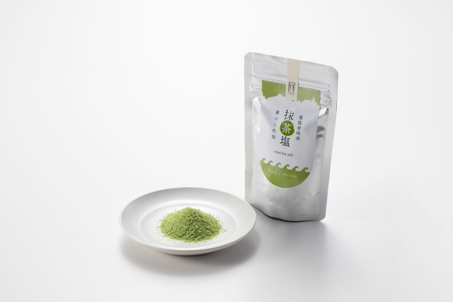色塩シリーズ（抹茶塩）