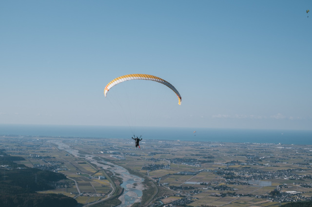 獅子吼高原でパラグライダー体験【石川白山】