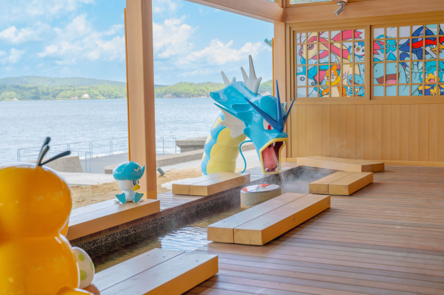 和倉温泉 湯っ足りパーク                                                         足湯施設が【和倉ポケモン足湯】としてリニューアルオープン！