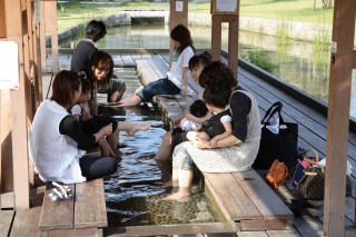片山津温泉・足湯