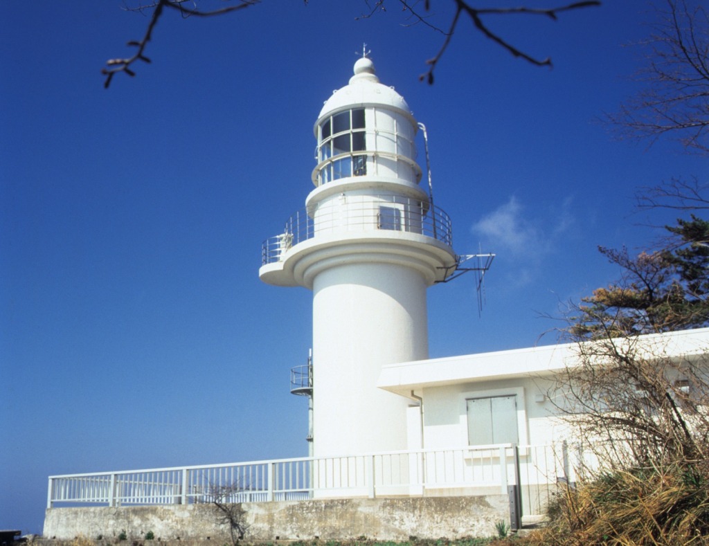 猿山岬灯台(雪割草群生地)