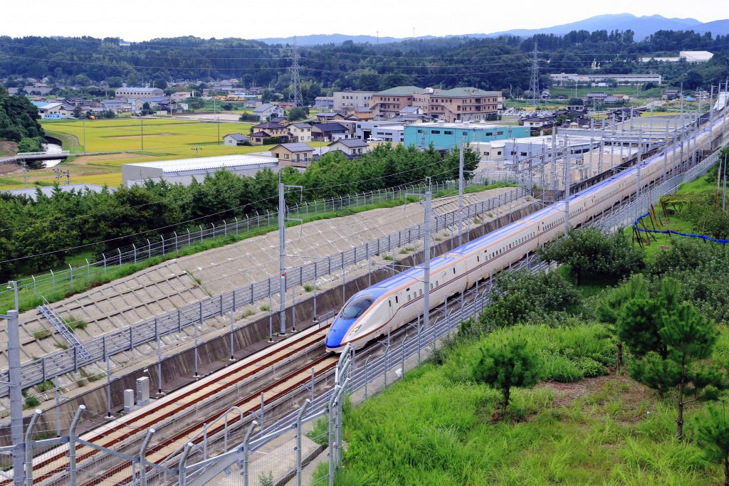 新幹線の見える丘公園