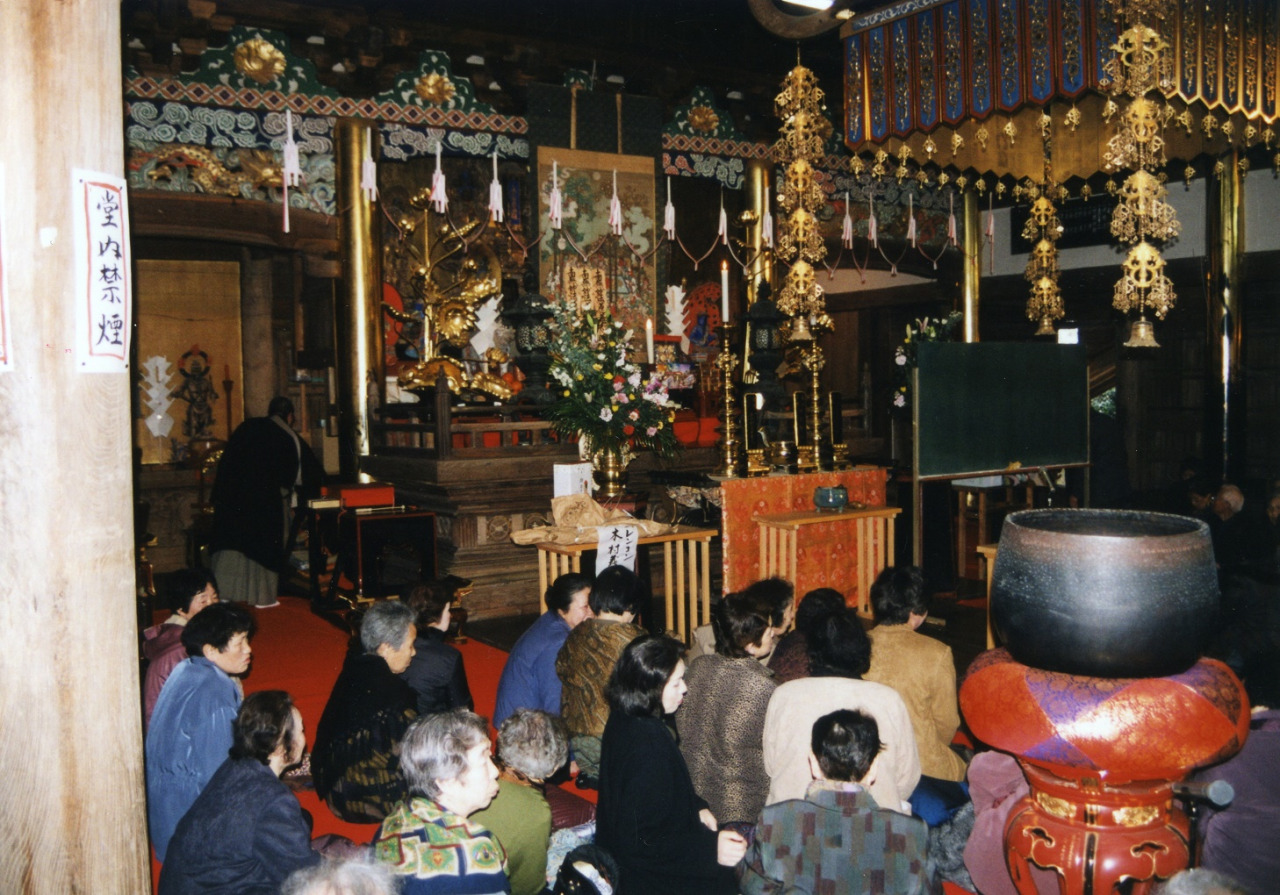 涅槃会（羽咋市 妙成寺）