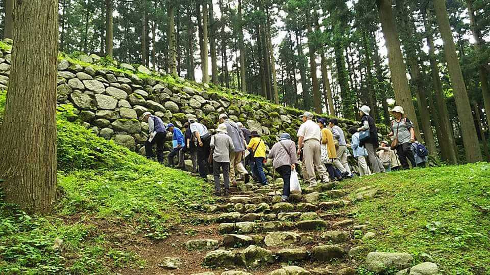 【加賀百万石ウォーク】天宮の城　七尾城　
