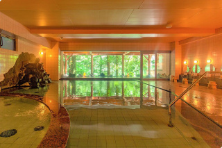 渓流露天風呂 鶴仙