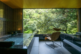 サウナ＆源泉露天風呂付特別室 （渓流眺望）