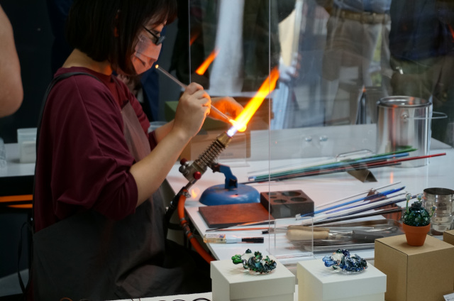 ランプワーク・デモンストレーション