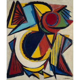 円のフォルム　勝本富士雄　1952年