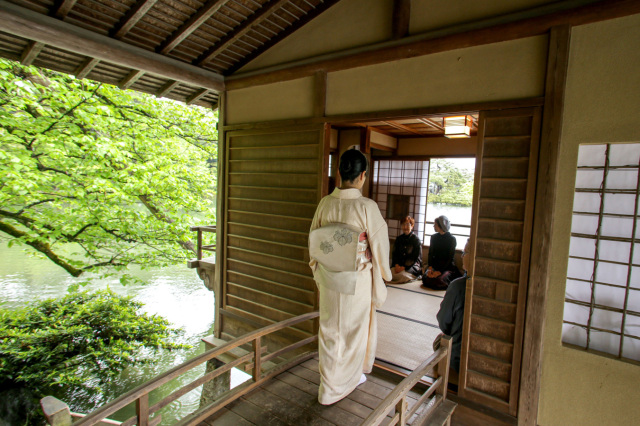 【5月7日 兼六園・公開記念日茶会】どなたでも気軽に参加できます。　