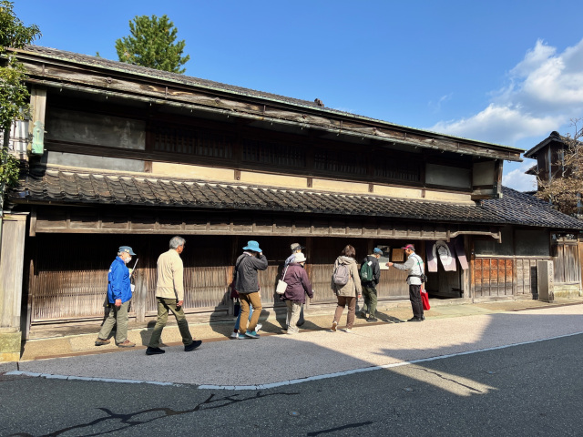 【加賀百万石ウォーク】椿搾油（つばきさくゆ）体験＆北国街道野々市宿