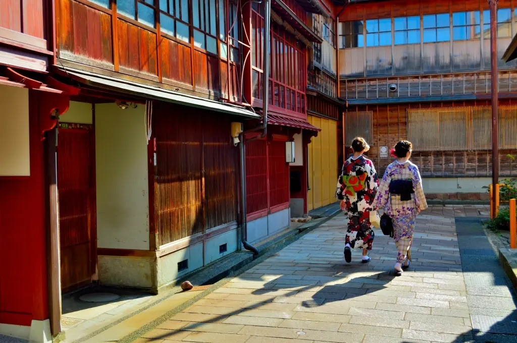 ひがし茶屋街のイメージ