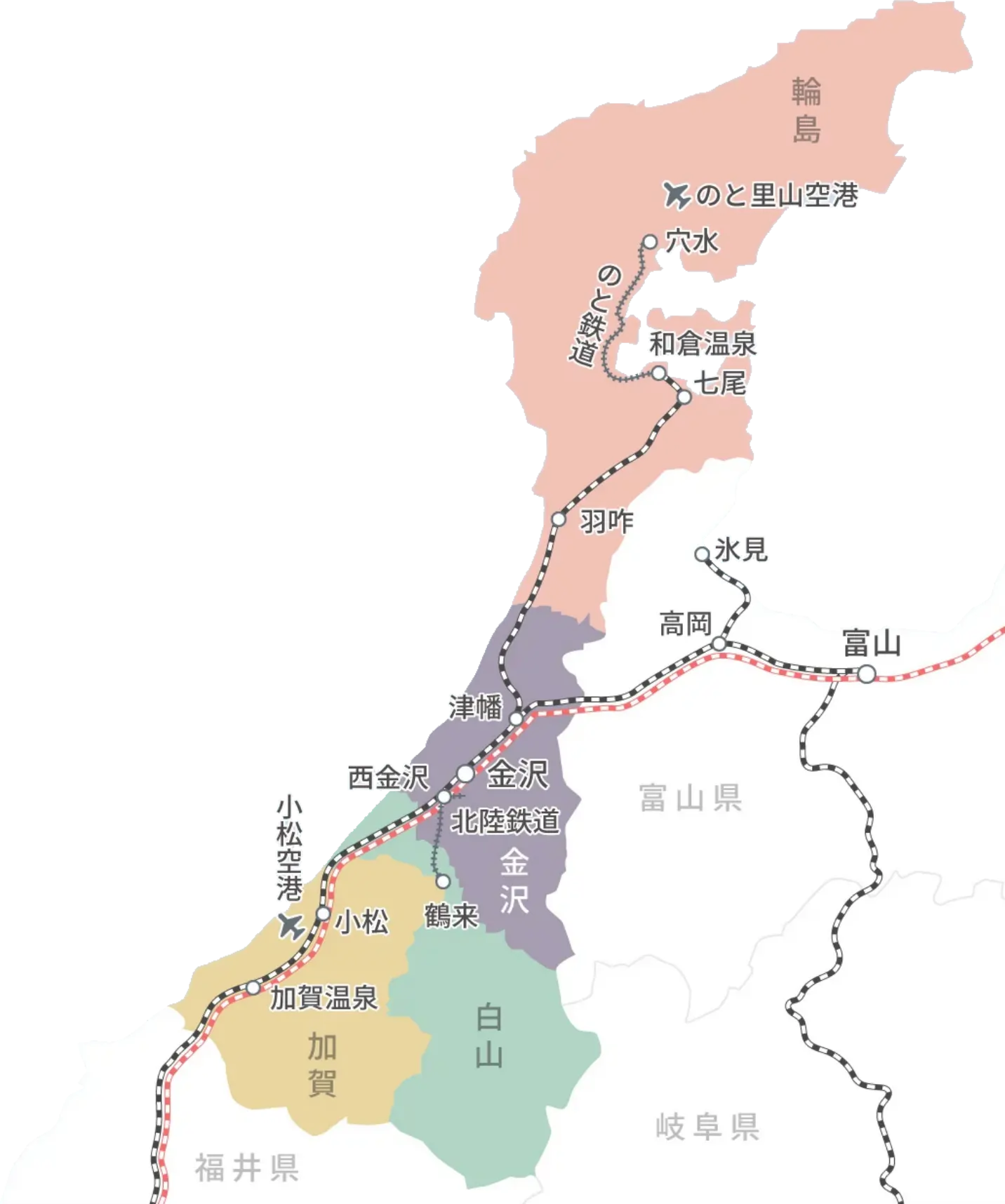 石川県マップ